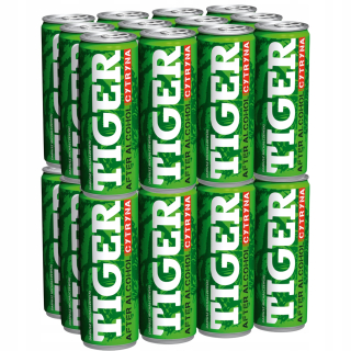 Tiger po alkohole Energia Drink Lemon 24x250ml
