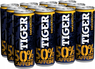 Energetický nápoj Tiger Max Energy Drink 12x250ml