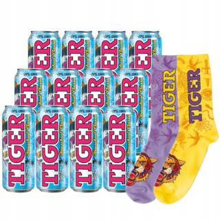 Tiger Newschool Klasický nápoj Energetický 12x 500 ml