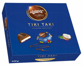 Tiki taký 430g wawel čokoládový box