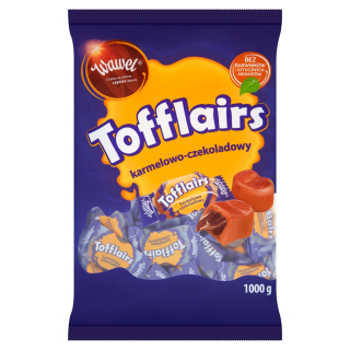 Tofflairs candy caramel check. mliečne 1kg