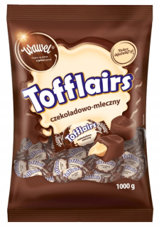 TOFFLIKACIE CHOCKOLATE MILKU 1KG WAAVEL