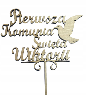 Doplnky na krst - Krstová sviečka 400/40 mm
