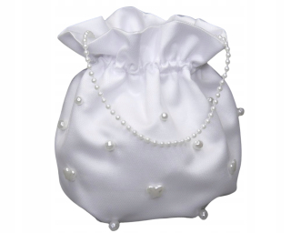 Prvé sväté prijímanie - Tri -Layer Communion Bag zdobené perlami