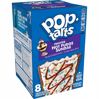 Toast pop Tarts Frosted Hot Fudge Sundae 384g USA
