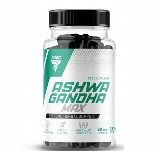 Testosterón - TREC Ashwagandha Max až 9% Witolidów 60 čiapky