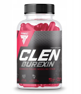 Spaľovač tuku - TREC CLENBUREXIN 90 Uzávery. Chudnutie horáka