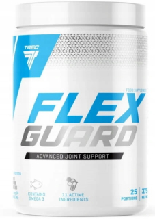 Ochrana kĺbov - Trec Flex Guard 375g spája kĺby kolagén MSM glukozamín
