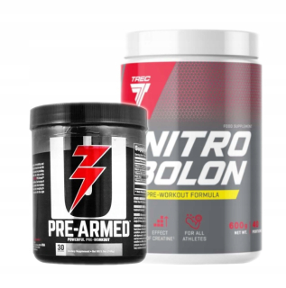 Kreatín - TREC Nitrobolon Creaine Stack 600g + prezbrojený