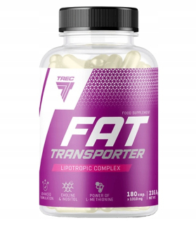 Spaľovač tuku - TREC NUTRION - TUT TRANSPORTER - 180 čiapok.