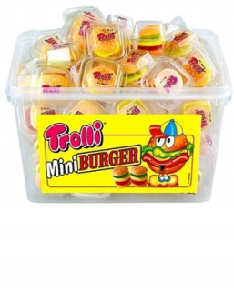 Trolli Mini Burger Hamburger Geles 60 ks