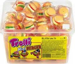 Trolli Miniburger Mini Gelbs 60ks z Nemecka