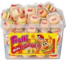 Mini Burger Brorger Trolli 600g priamo z Nemecka