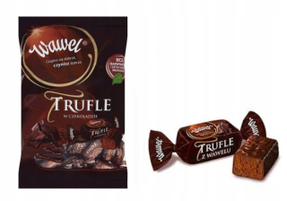 Hľuzovky v čokoláde wawel candy 1kg