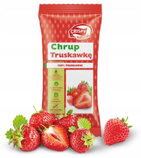 Jahodové čipy 10g chrumkavé prírodné 32ks.