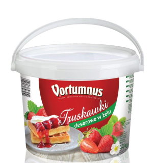 Dezertové jahody - 60% ovocné ovocie! Fv