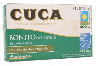 Bonito biely tuniak na olivovom oleji BIO Cuca 11