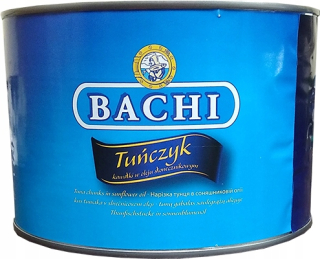 Kúsky tuniaka v rastlinnom oleji 1705g