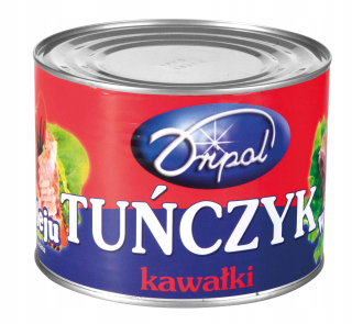 Kusy tuniakov v slanomine so zeleninovým olejom 1705g