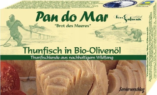 Tuniak na bio olivovom oleji 120 g panvica do marca.
