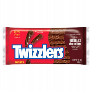 Twizzlers Hershey je čokoláda, čokoládový gél