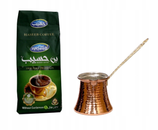 Káva mletá - Turecký kávovary + Haseeb Serrado 200g