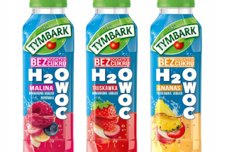 TYMBARK H2OWOC - Strawberry 400ml PET fľašu.