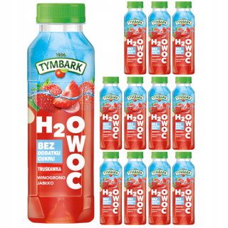 TYMBARK H2OK Drink Jahoda Apple 12 x 400 ml