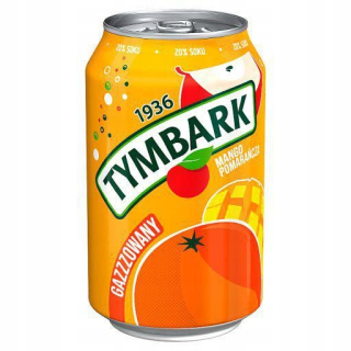 TYMBARK GAASSIVE DRINK ORANGE MANGO 330ML 12PCS