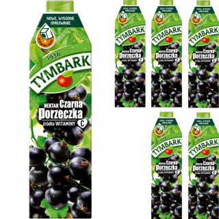 TYMBARK NECTAR Čierny ríbezle v 6x 1L kartóne