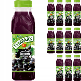 Sada čiernych ríbezlí Tymbark Nektar 12x 300 ml