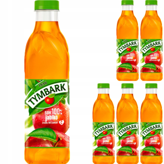 Tymbark Juice 100% Apple s vitamínom C 6X1L