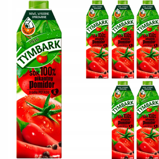 Tymbark Juice 100% Paradajková pikantná 6x1L