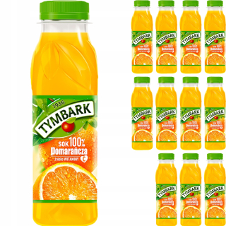 Tymbark 100% šťava bez oranžového cukru 12x300ml