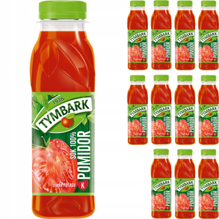 Tymbark Šťava 100% paradajka s morskou soľou 12x 300 ml