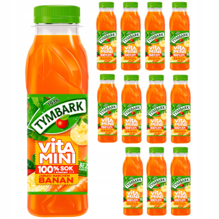 Tymbark Vitamini Juice Banán Mrkva Jablko 12x300ml