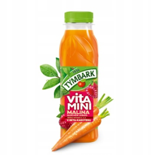 Tymbark Vitamini malina-mrkva-jablko 12x300ml