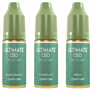 CBD - Konečným CBD Vape - 1% izolát - double mentol