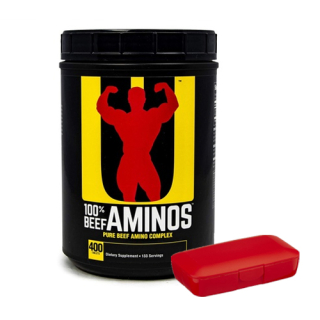 Aminokyseliny - Universal 100% hovädzie mäso amino 400 koláč Tabuľa EAA BCAA