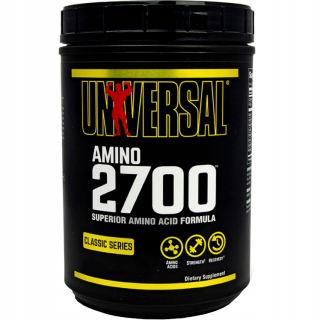 Aminokyseliny - Universal Amino 2700 700 Tabuľky Aminokyseliny EAA BCAA
