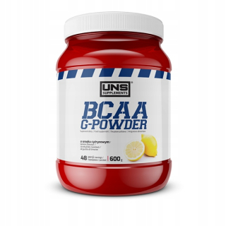 Aminokyseliny - UNS BCAA G-PRÁŠOK 600G Aminokyseliny GLUTAMÍN