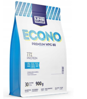 Proteín -  UNS PROTEIN ECONO PREMIUM 900g WHEY MLADÉ ČOKOLÁDY