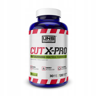 Spaľovač tuku - UNS CUT X PRO 120KAPS ZNÍŽENIE HORÁKU