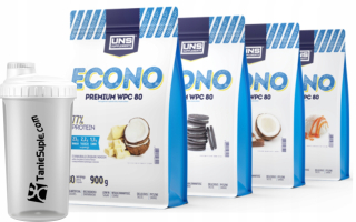 Proteín - UNTS ECONO Premium WPC80 3600G Srvátkový proteín