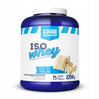 Proteín - Systém UNS ISO Srvátka 2250g WPC proteínové proteíny WPI MIX proteíny