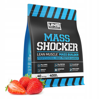 Gainer - SHOWN SHOCKER 4KG BCAA Glutamínové jahody