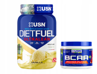 Gainer - USN DIETOVÉ PALIVO 1000g Vanilia + BCAA 55G ZADARMO