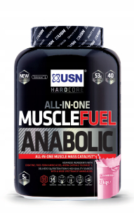 Gainer - USN Svalové palivo Anabolické - 2kg jahody
