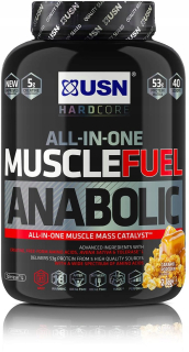 Gainer - USN Svalové palivo Anabolické 2000G Caramel Popcorn