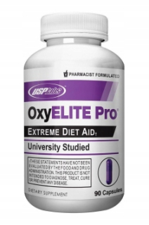 Spaľovač tuku - Kapsule USP Labs OxyELITE Pro 90 Geranium